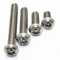 Stainless Steel Button Head Security Machine Screw